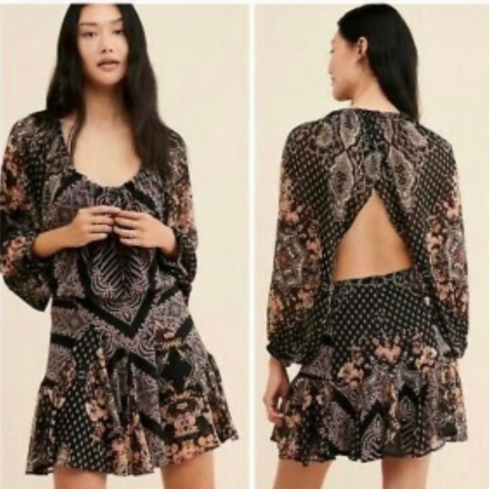 Free People Movement Bohemian Open Back Dress. - Picture 16 of 16